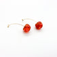 Aretes Cerezas